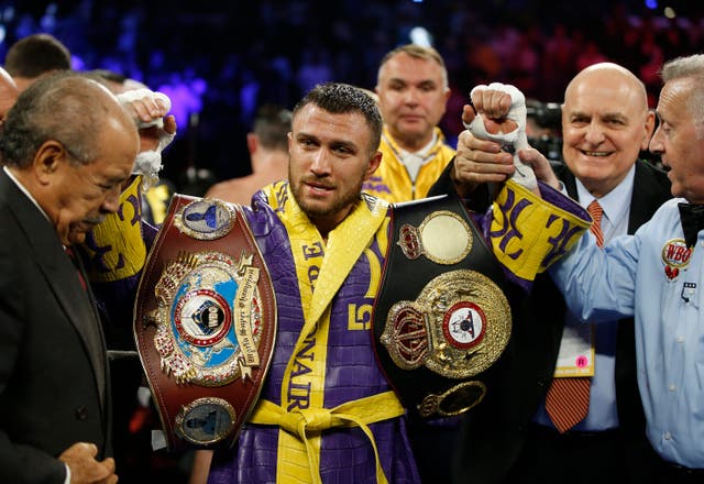 <p>Lomachenko Lopez Boxing</p>