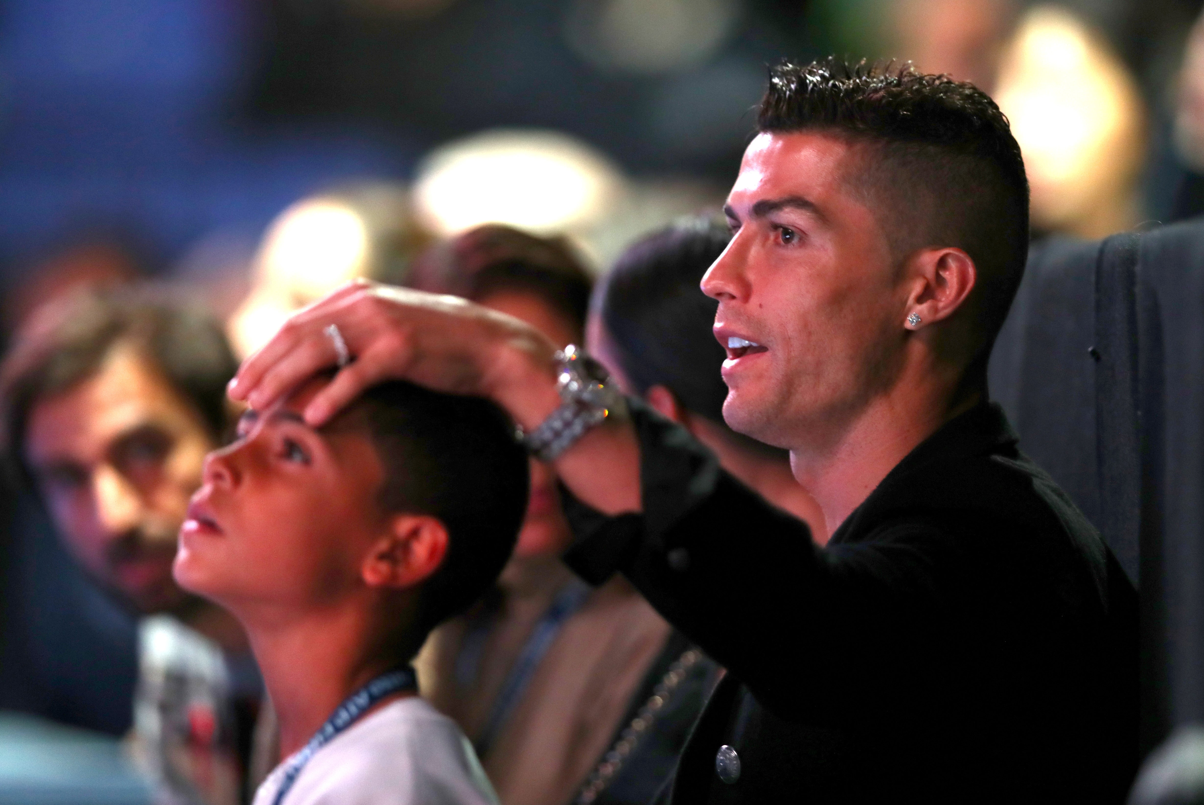 Cristiano Ronaldo Jr has also spent time in the youth set-up at Juventus and Manchester United