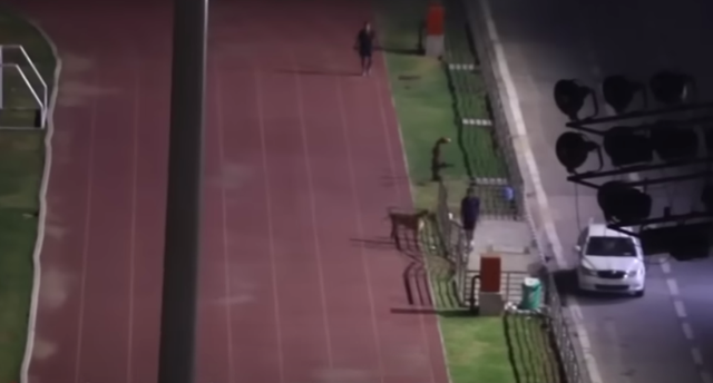 <p>A major sports stadium in the national capital of India was forced to shut down early and athletes were told to leave so a bureaucrat could walk his dog. Screengrab</p>