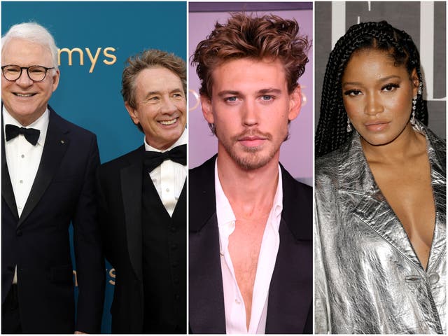 <p>Steve Martin, Martin Short, Austin Butler and Keke Palmer</p>