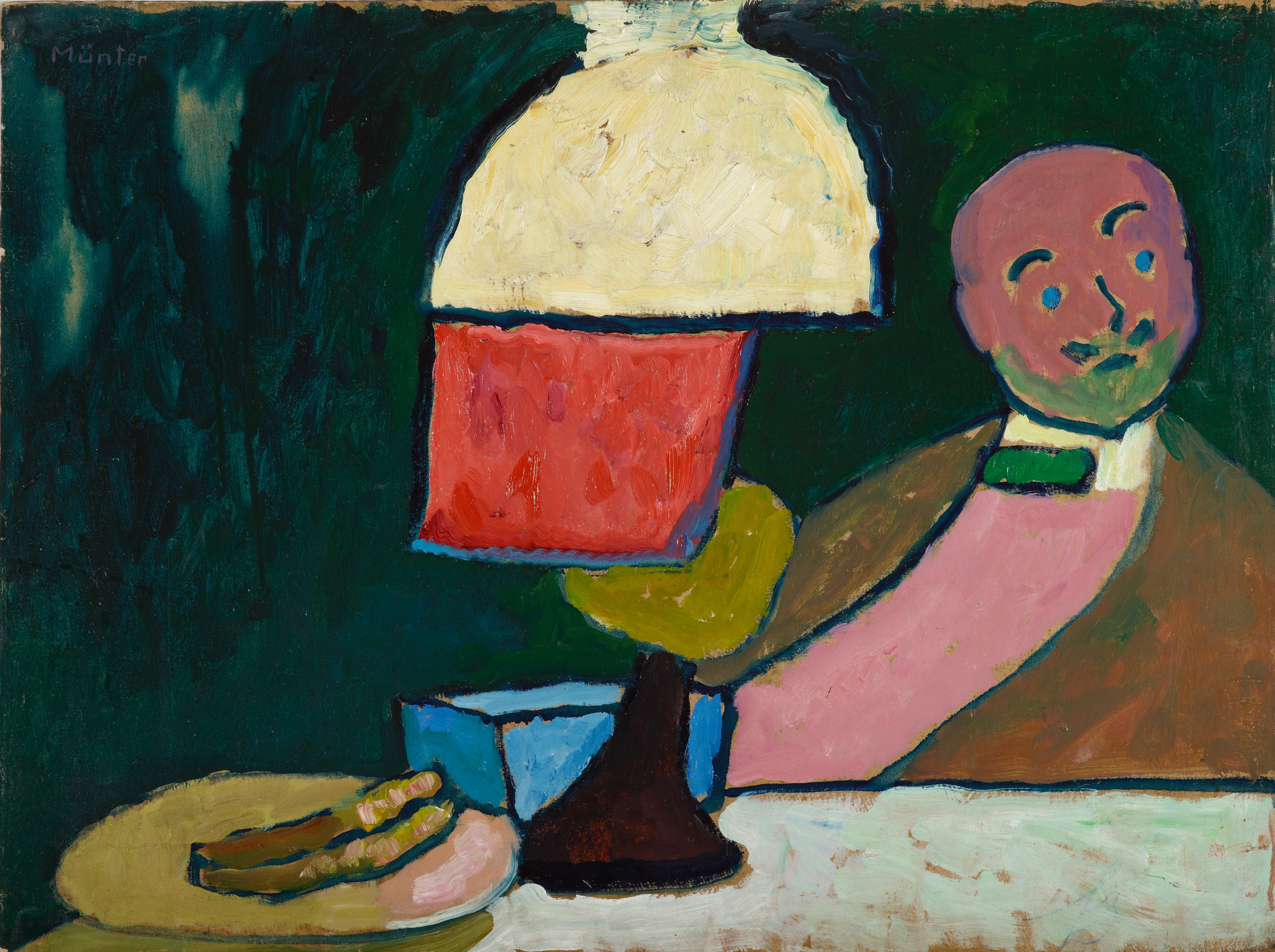 ‘Listening (Portrait of Jawlensky)’ by Gabriele Münter, 1909