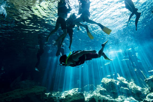 Mexico Train Threatened Caves