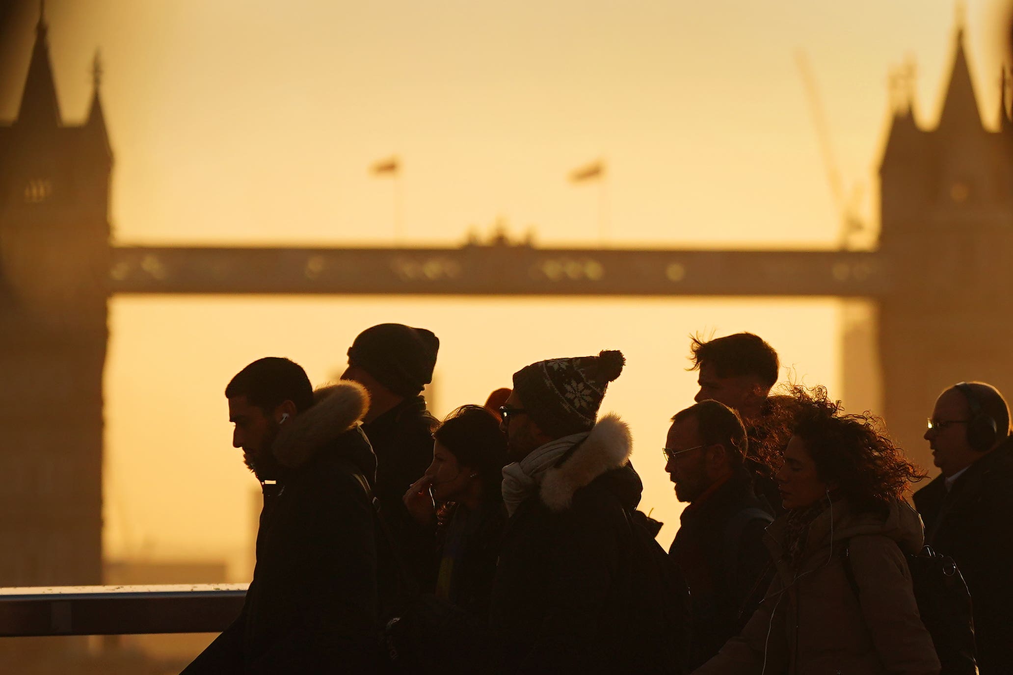 The UK economy grew by more than expected during 2022 (Victoria Jones/PA)
