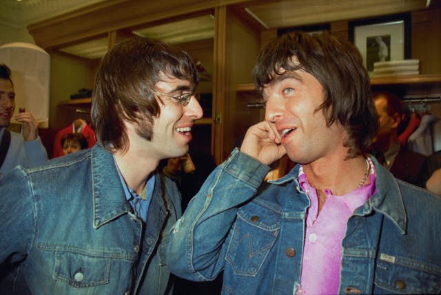 <p>Liam and Noel Gallagher were regulars on the party scene in the Nineties </p>