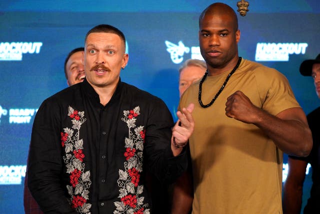 <p>Daniel Dubois was counted out against Oleksandr Usyk last year (Yui Mok/PA)</p>