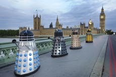 Mea culpa: definitely not Daleks?