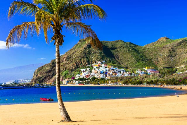 <p>Beautiful Playa Teresitas in Tenerife is a great winter sun destination</p>