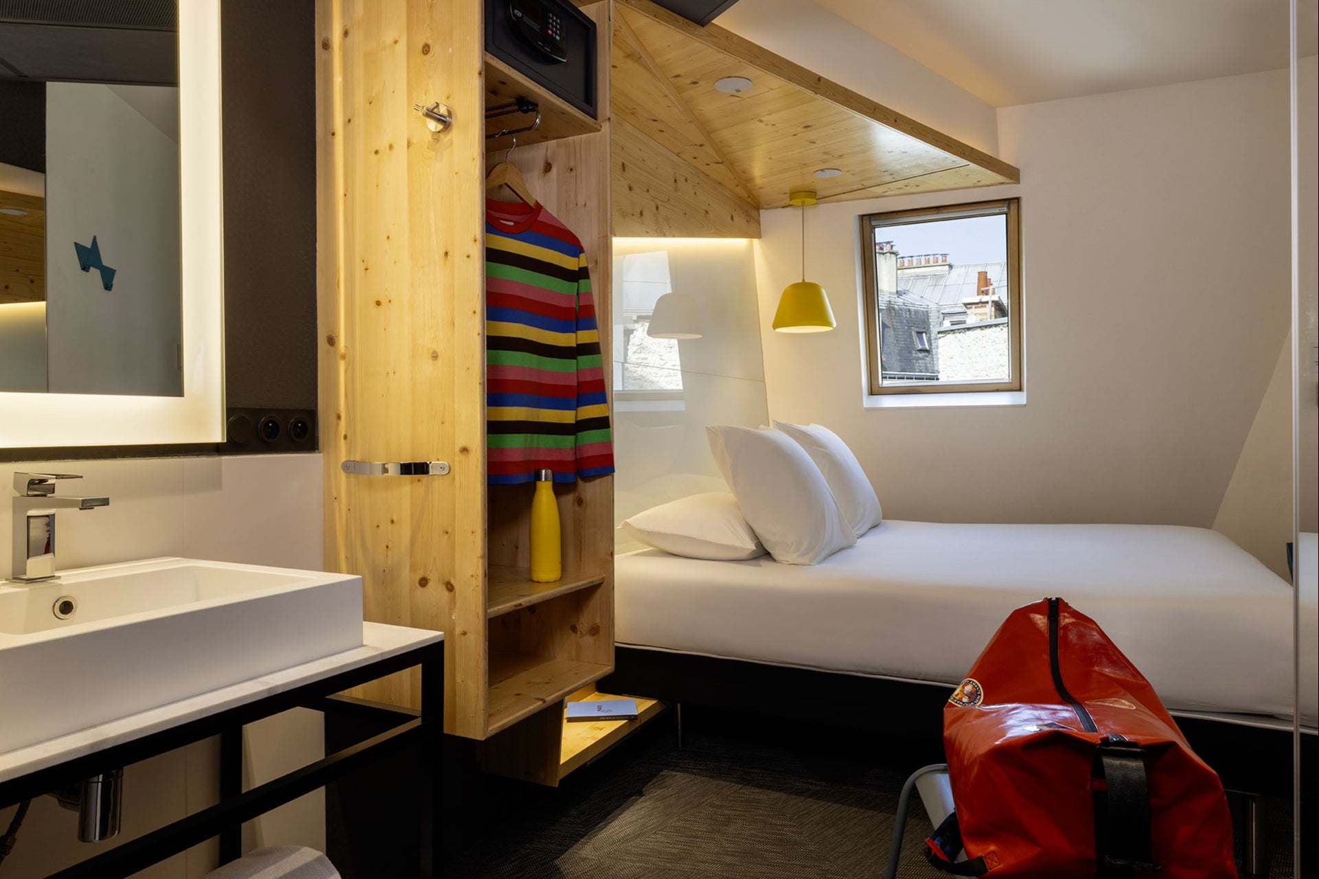 Urban Bivouac offers rooms for people who want to avoid the shared dorms, but still pay an affordable price
