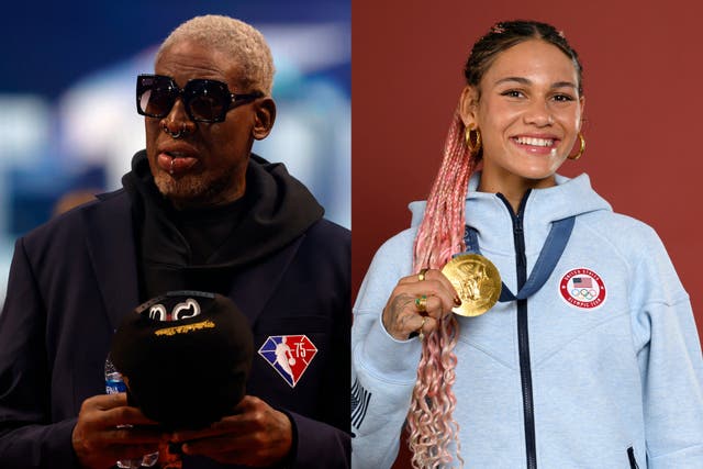 <p>Dennis (left) issued a public apology in an Instagram post to Trinity (right) </p>