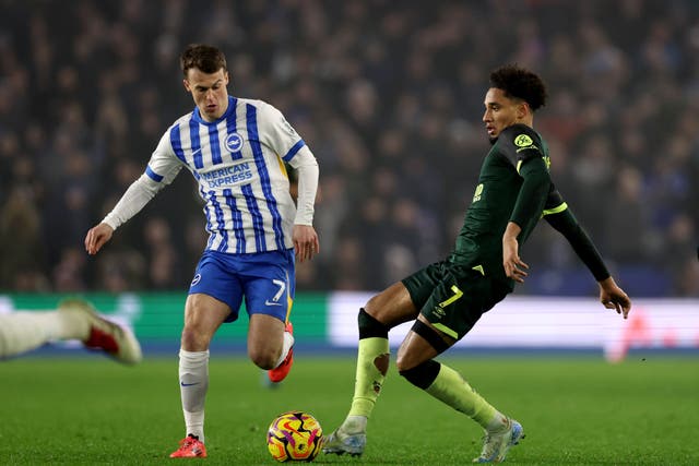 <p>It ended goalless at the Amex Stadium </p>