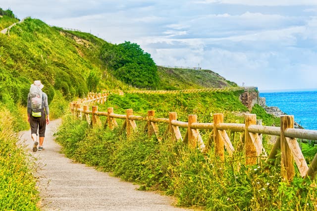 <p>Pilgrims travelling down the Camino de Santiago in Spain has brought economic boosts to many communities over the years</p>