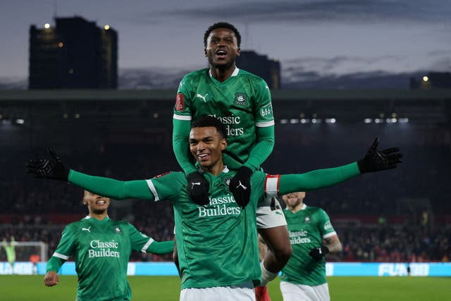 <p>Plymouth stunned Brentford in the FA Cup third round </p>