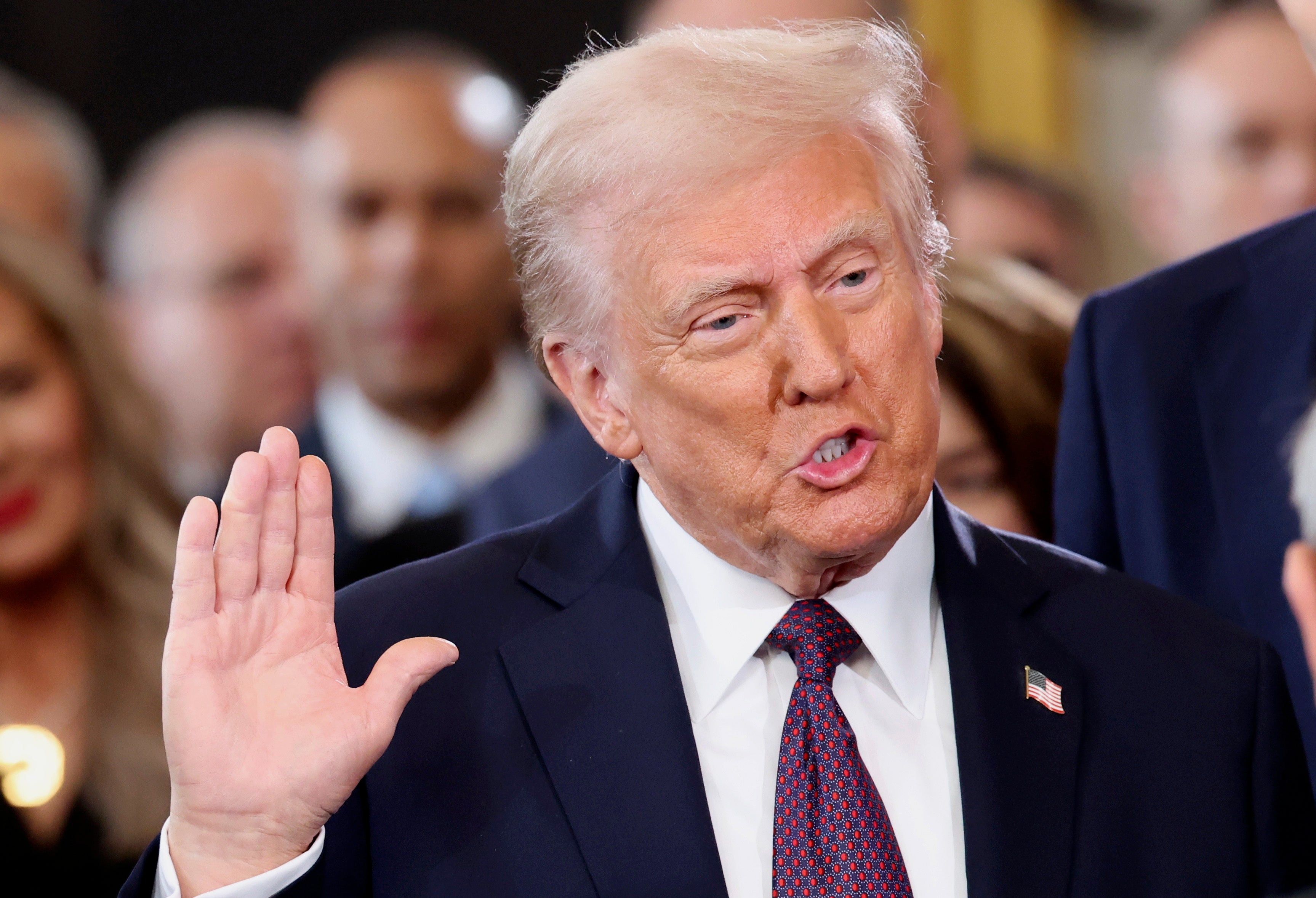 Trump is sworn in as 47th President of the United States