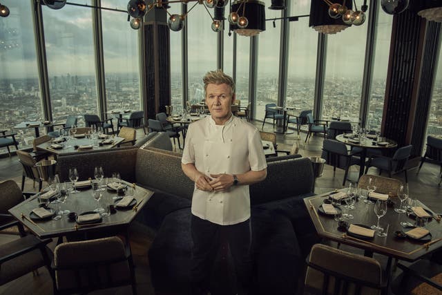Chef Gordon Ramsay at Lucky Cat 22 Bishopsgate (Gordon Ramsay Restaurants/PA)