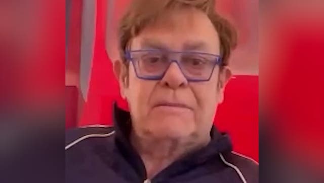 <p>Elton John breaks silence after being filmed smashing headphones during sweary studio tantrum.</p>