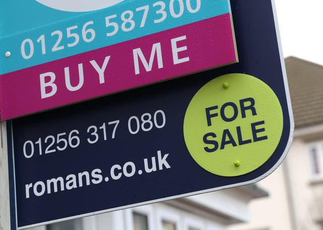 <p>House prices reached a record average high in January</p>