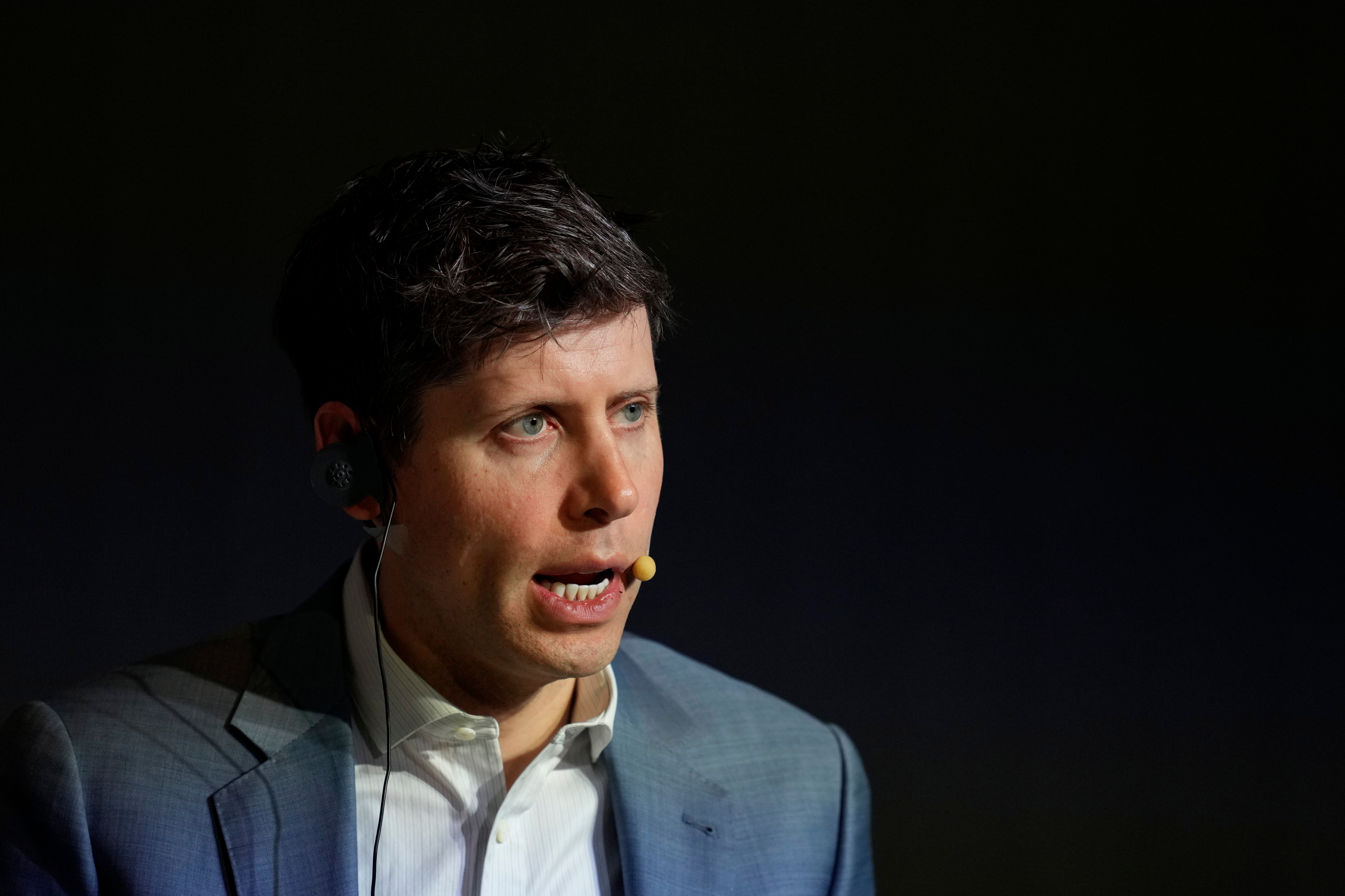 OpenAI CEO Sam Altman has said they could buy Twitter (Lee Jin-man/AP)