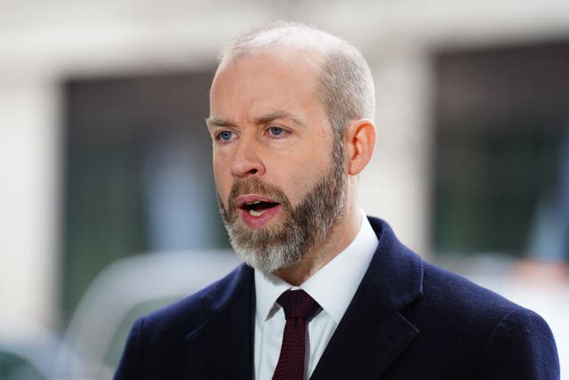Business Secretary Jonathan Reynolds worked as a trainee solicitor (James Manning/PA)