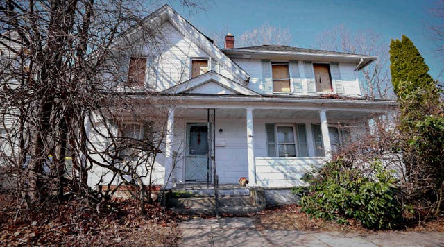 <p>The home that was set on fire by a man who wanted his ‘freedom’ after allegedly being held captive for 20 years by his stepmother and father</p>