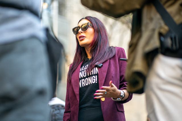 <p>Laura Loomer met with President Donald Trump in the Oval Office on Wednesday</p>