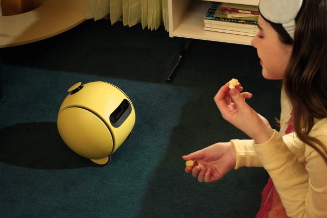<p>Samsung's Ballie robot is equipped with Google's Gemini AI</p>