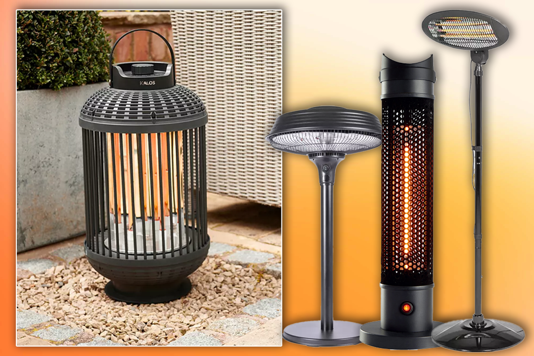 Compared with gas options, electric heaters are more effficient and heat up faster