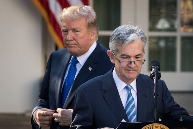 <p>Donald Trump nominated Jerome Powell to head the US Federal Reserve </p>