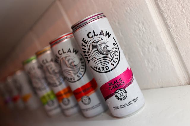 <p>White Claw Hard Seltzers</p>