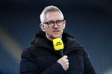 BBC confirms Lineker will leave earlier than planned after social media controversy