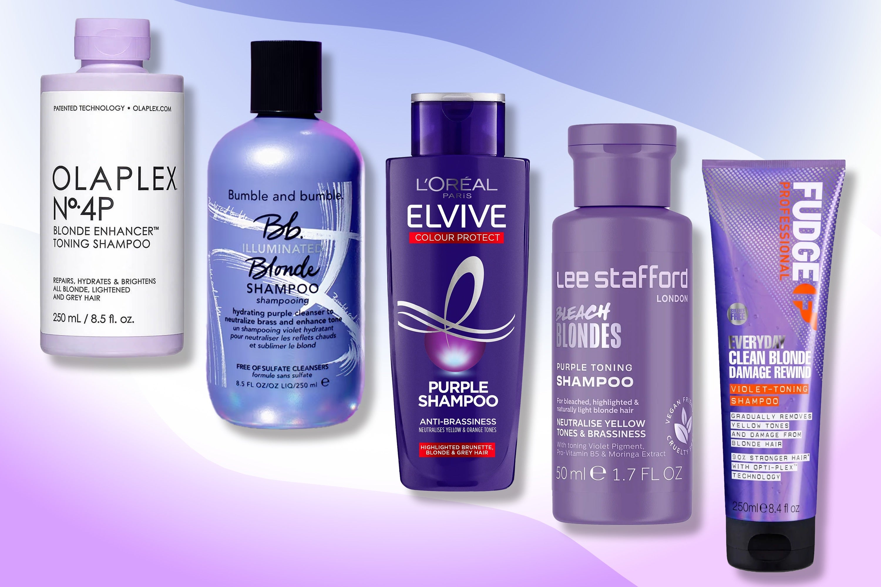 10 best purple shampoos 2025, tested on blonde hair for brass-free, bright colour