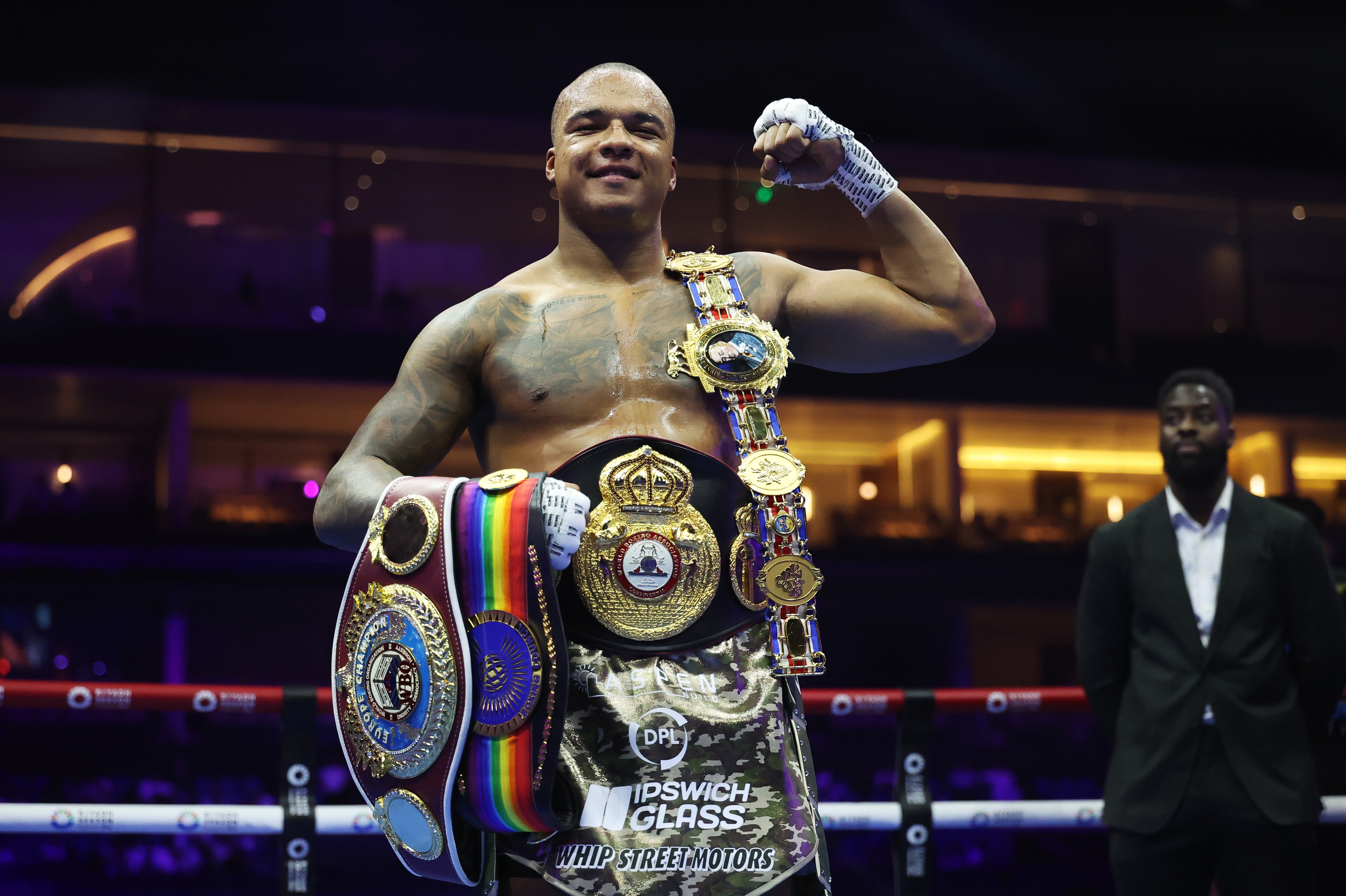 Fabio Wardley is hoping to turn British titles into world titles