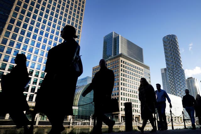The UK economy is set to grow at a slower rate than previous forecast (Victoria Jones/PA)