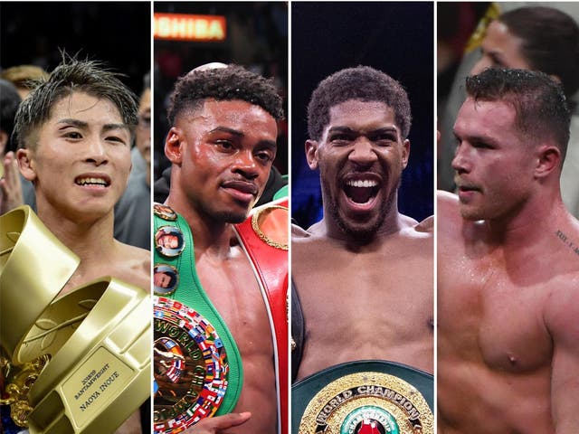 Inoue, Spence, Joshua and Canelo have enjoyed big years